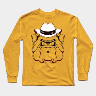 Tough Dog Bulldog Long Sleeve T-Shirt